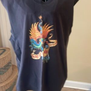 Men’s sleeveless Harley Davidson tshirt.
